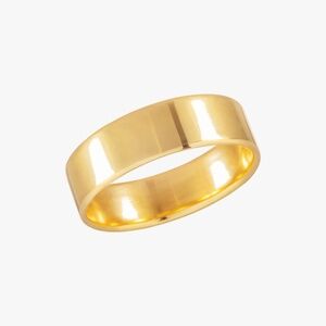 Thick Stacking Ring Gold | Ring Size 6